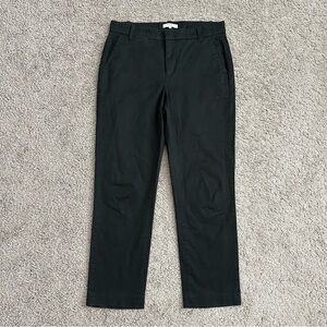 Vince Pants Womens Size 8 Black Mid Rise Ankle
